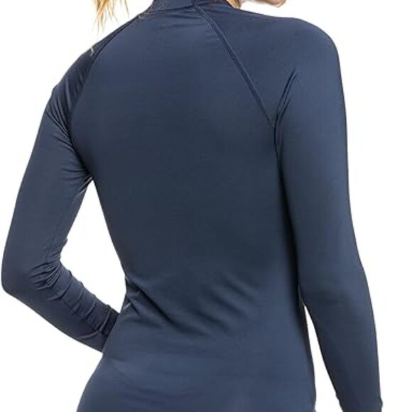 Roxy Mood Indigo Long Sleeve Rashguard Swimwear  | XX-Large - Picture 4 of 5